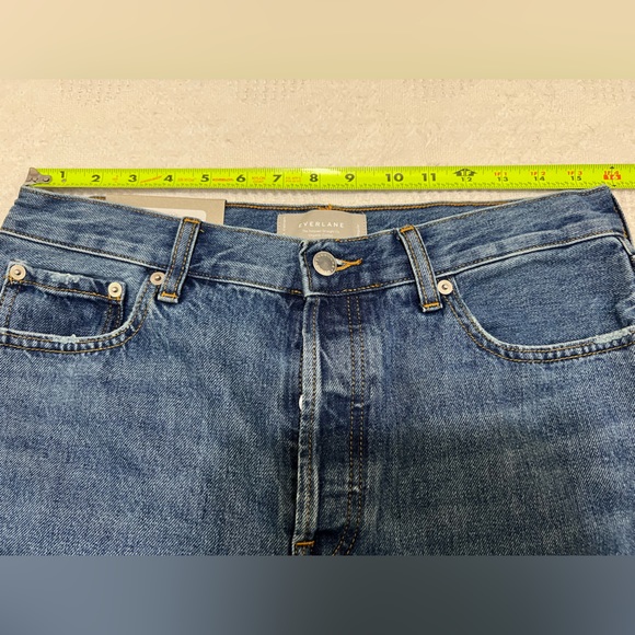 Everlane Jean The Relaxed Straight Fit Organic Cotton Medium Wash Women’s 27 - Picture 6 of 9